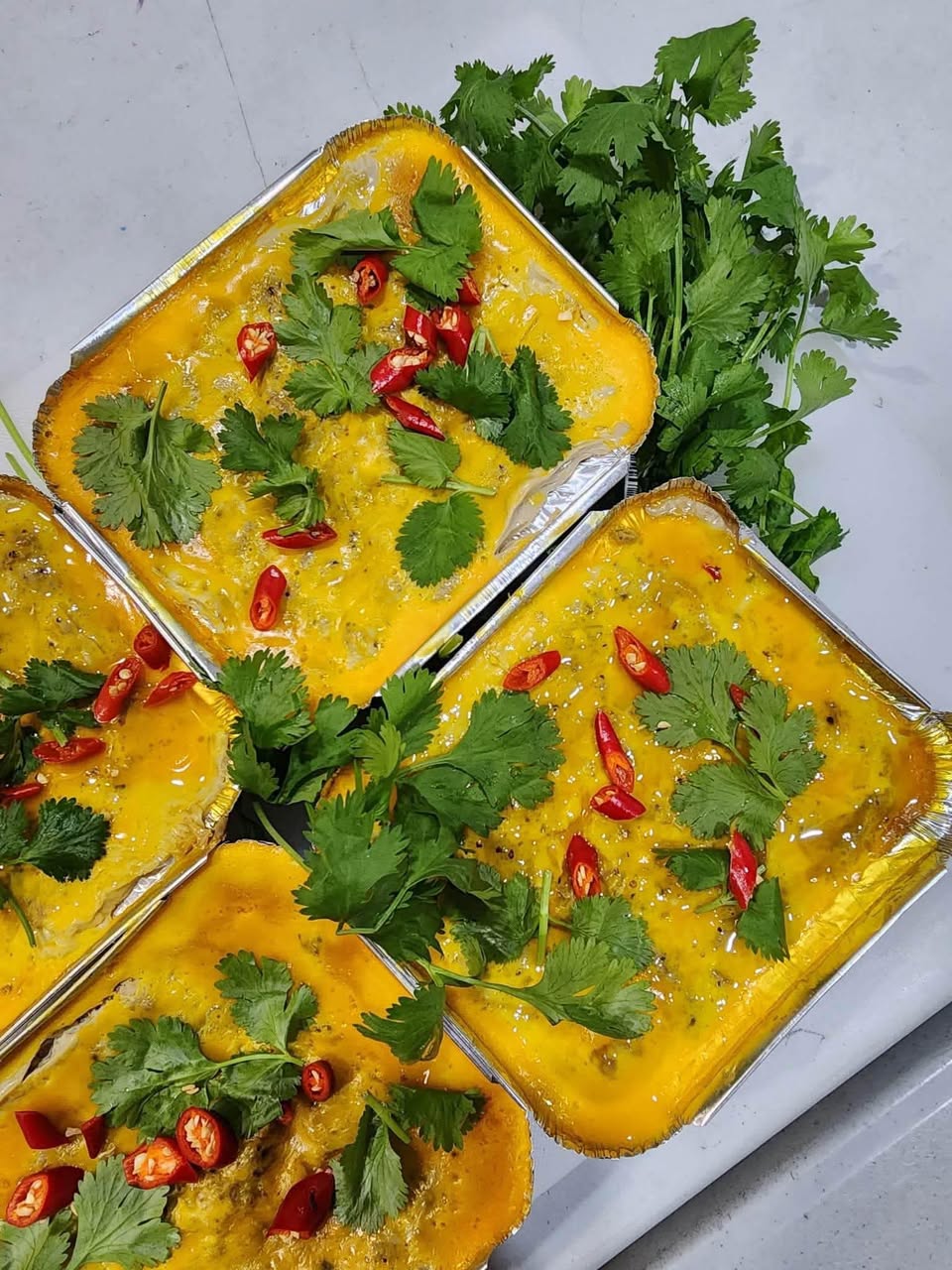 Steamed Pork & Egg with Fermented Fish (Mắm Chưng)