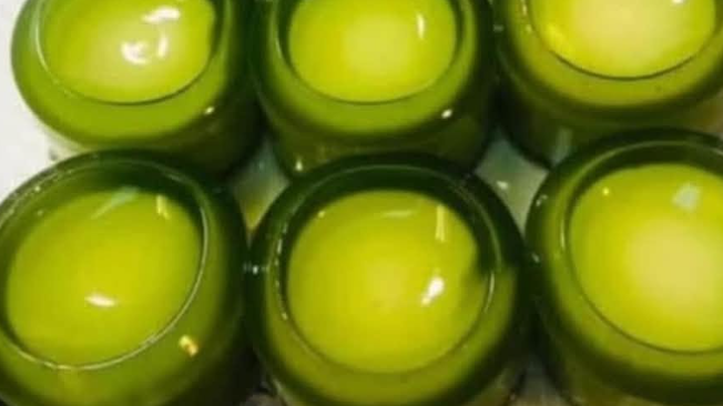 Pandan Flancheese Jelly