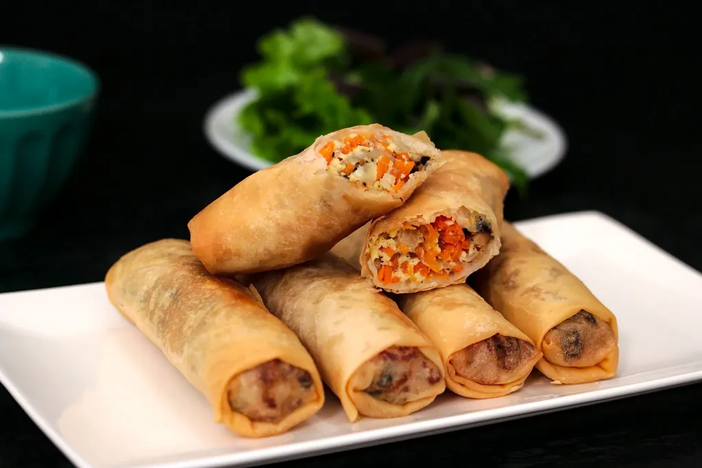 Vegetarian Egg Rolls - Chả giò chay