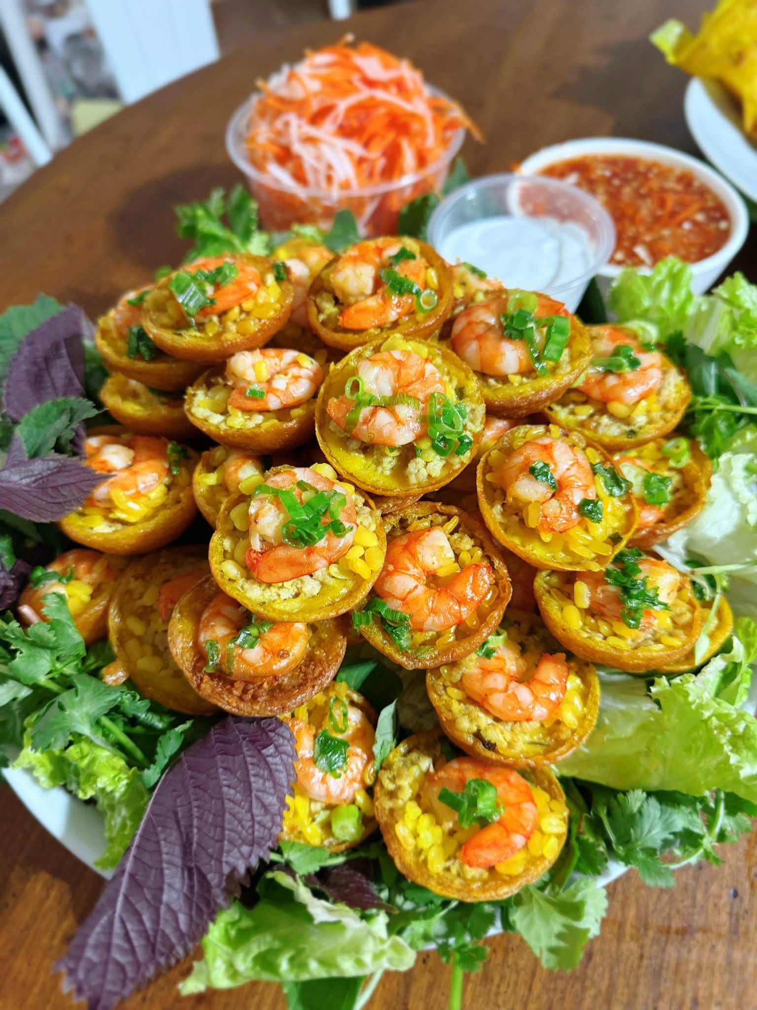 Savory Mini Pancakes (Bánh Khọt)
