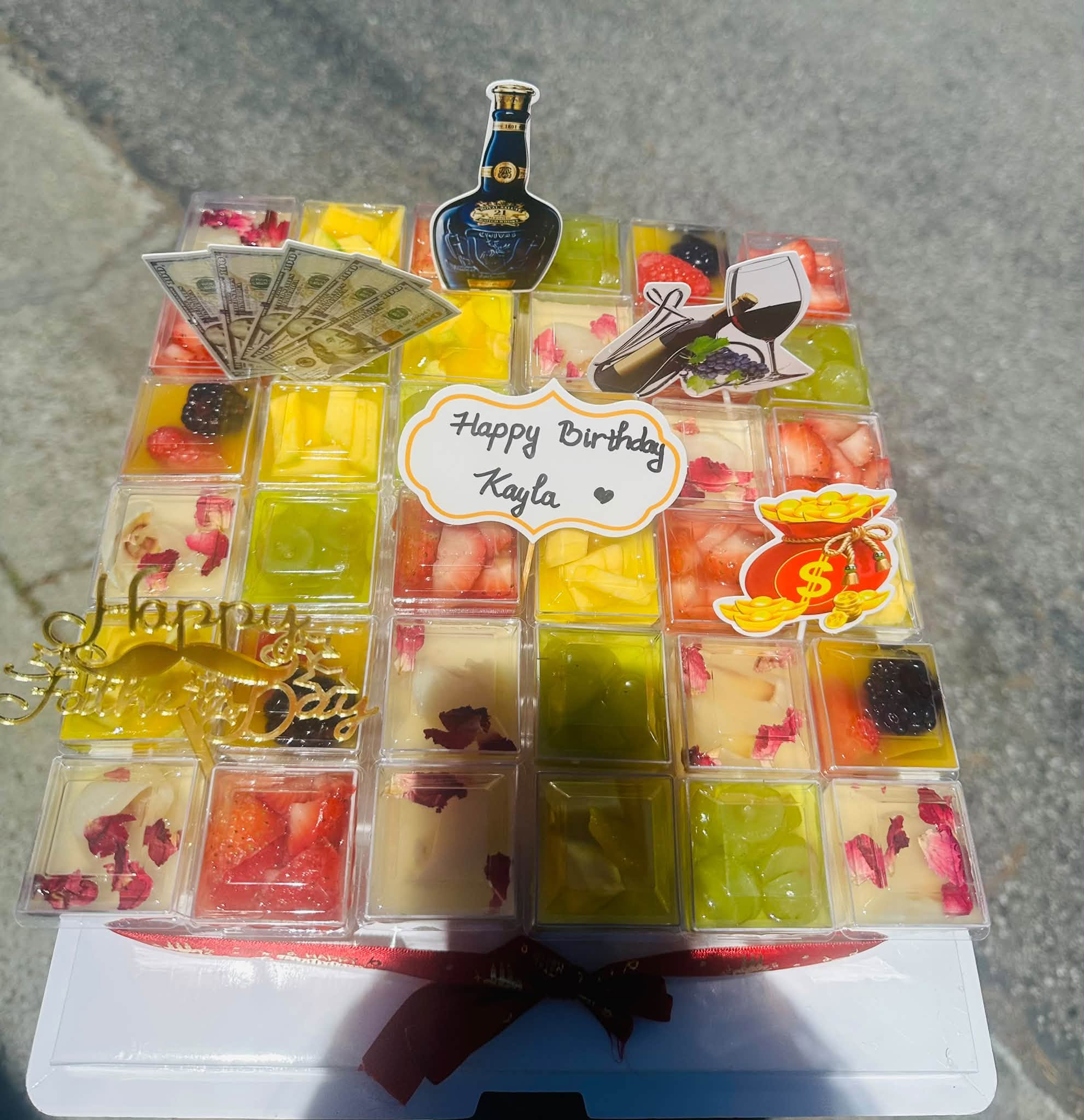 Fruit Panna Cotta Set (24 cups, 3 oz each) - Set Panna Cotta Trái Cây (24 ly, 3 oz/ly)