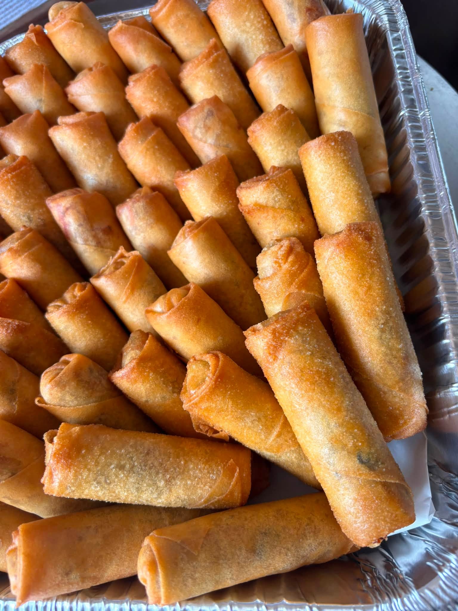 Crispy Spring Rolls (with Crab Meat