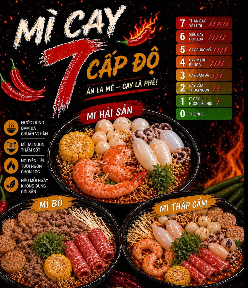 Spicy Seafood Noodle Soup