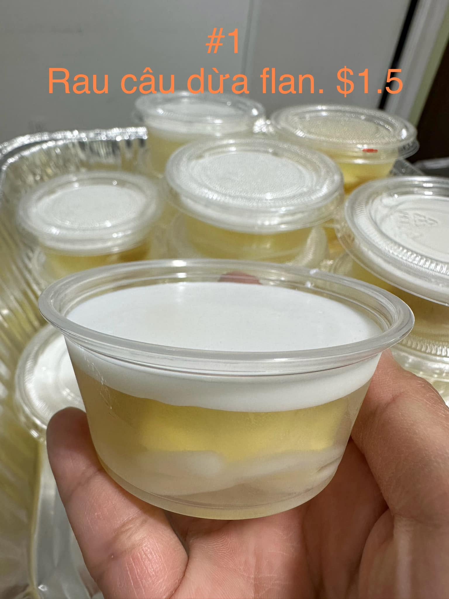 Flan & Creamy Flan Jellies (1 pc)