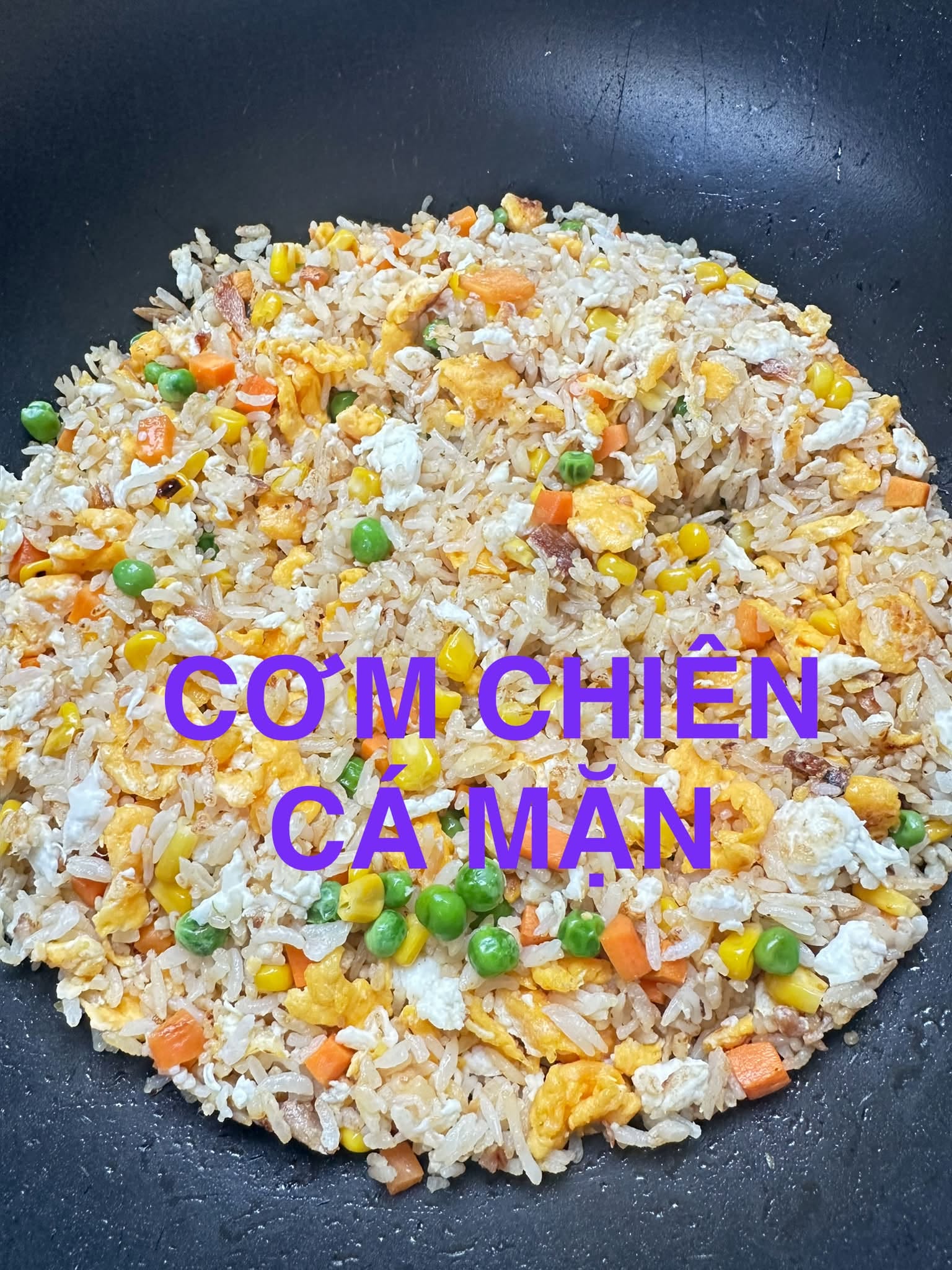 Vietnamese Salted Fish Fried Rice – $17.00 / box