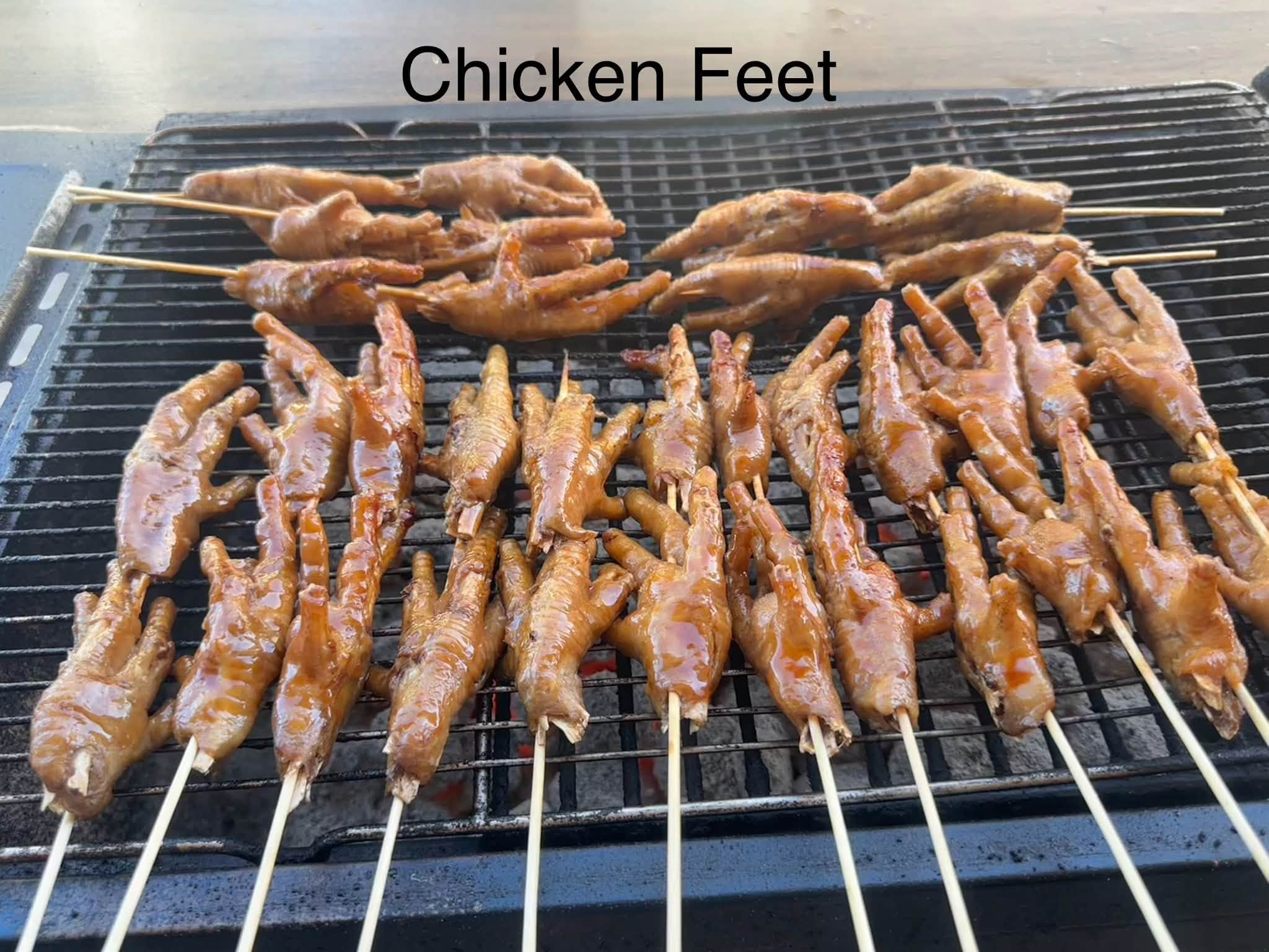 Grilled Chicken Feet (10 pcs) – $20.00 / order