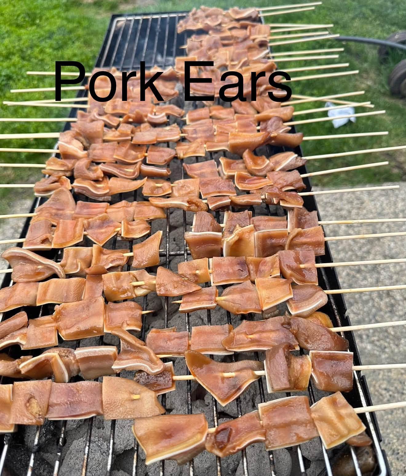 Grilled Pork Ears (10 pcs) – $20.00 / order
