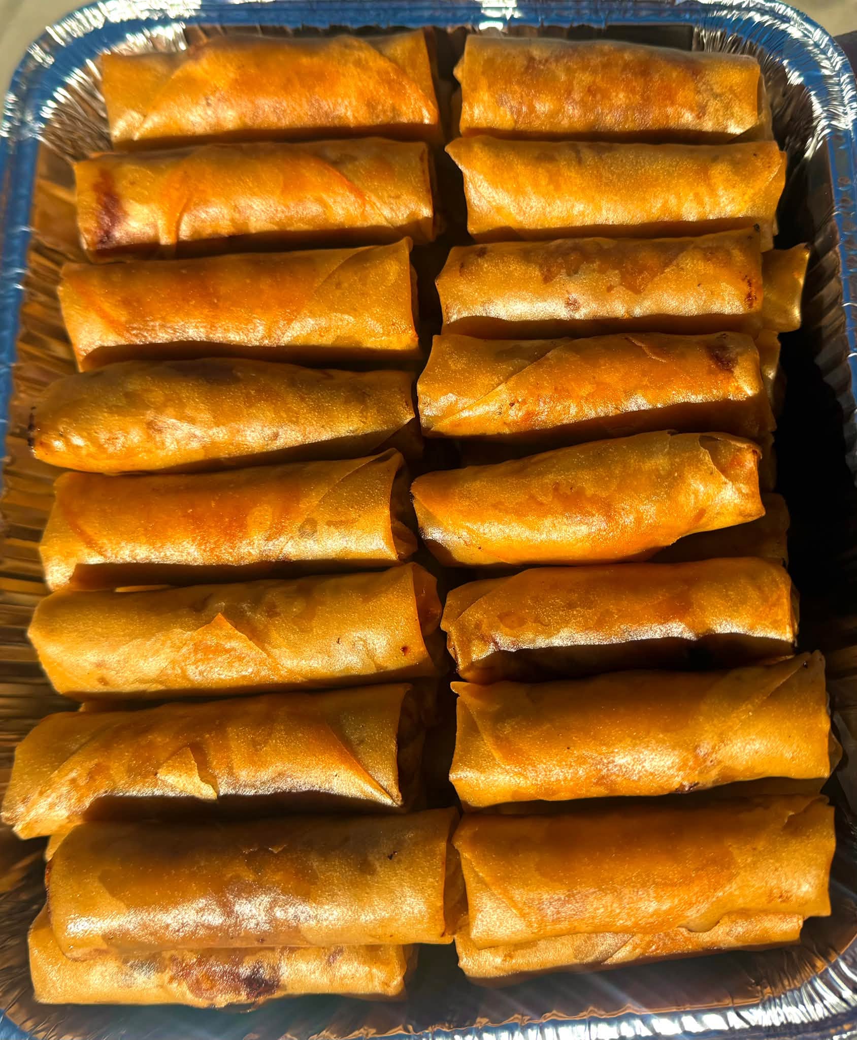 Ready-to-Eat Crispy Egg Rolls ($1.5/ea - Min. 30 pcs