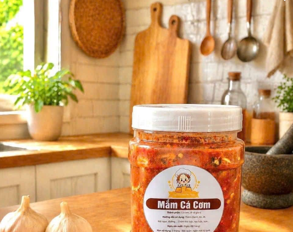 Be Ngoc Anchovy Paste 1 jar / 1 kg