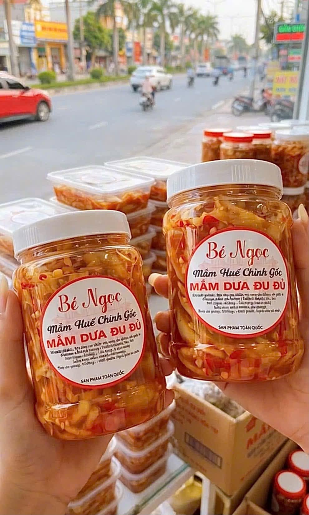 Be Ngoc Papaya & Pickle Fermented Relish 1 jar / 1 kg