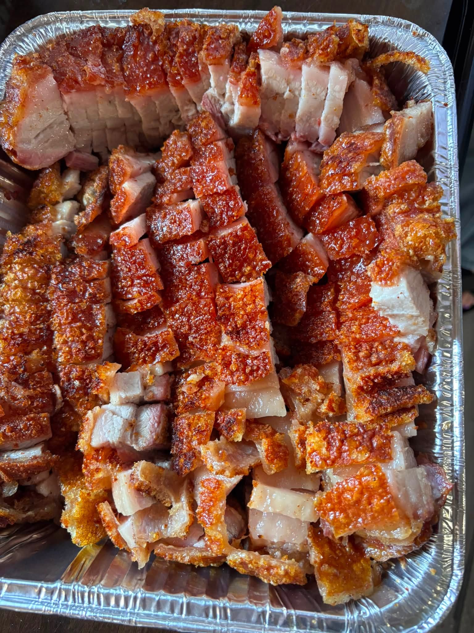 Crispy Roast Pork – $20.00 / lb (Minimum 3 lbs)