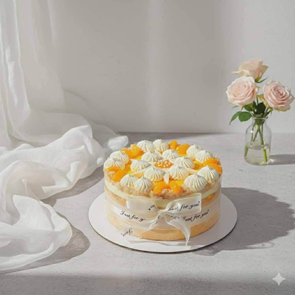 5" Salted Egg Sponge Cake