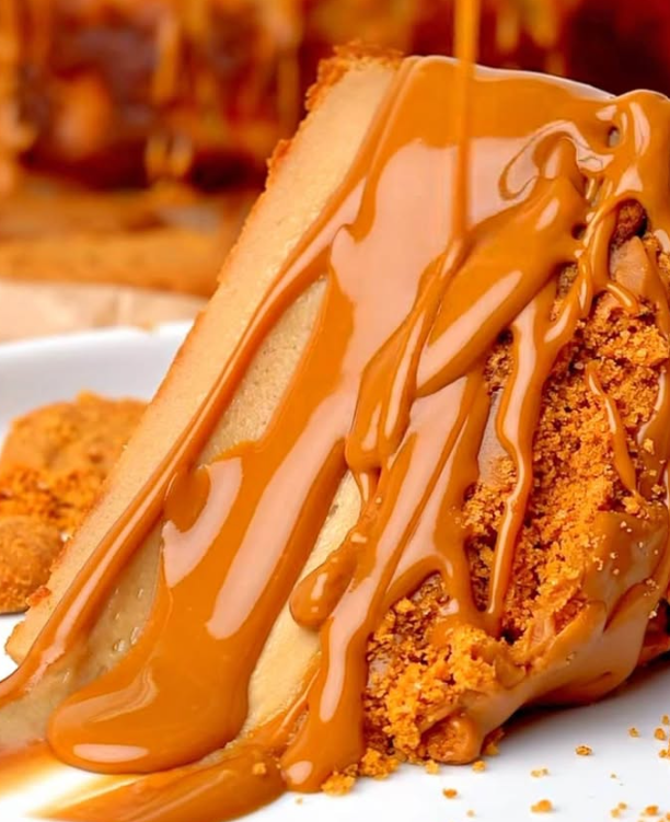 Biscoff Basque Cheesecake