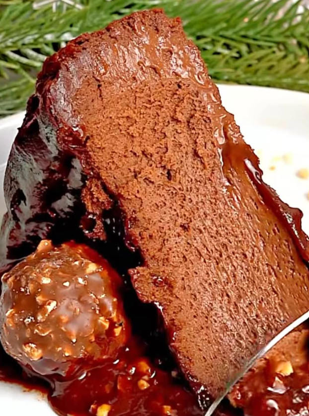 Ferrero Rocher Basque Cheesecake