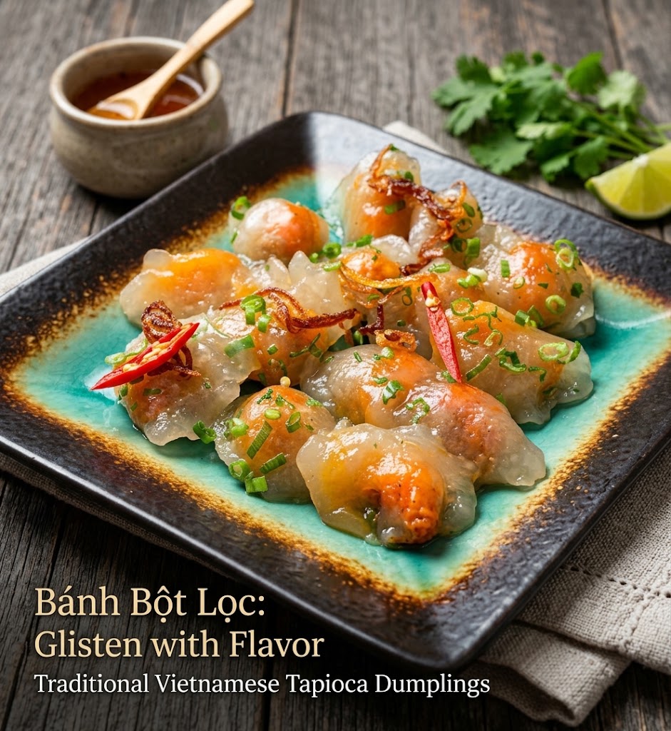 Tapioca Dumplings (Bánh Bột Lọc) 50 pieces