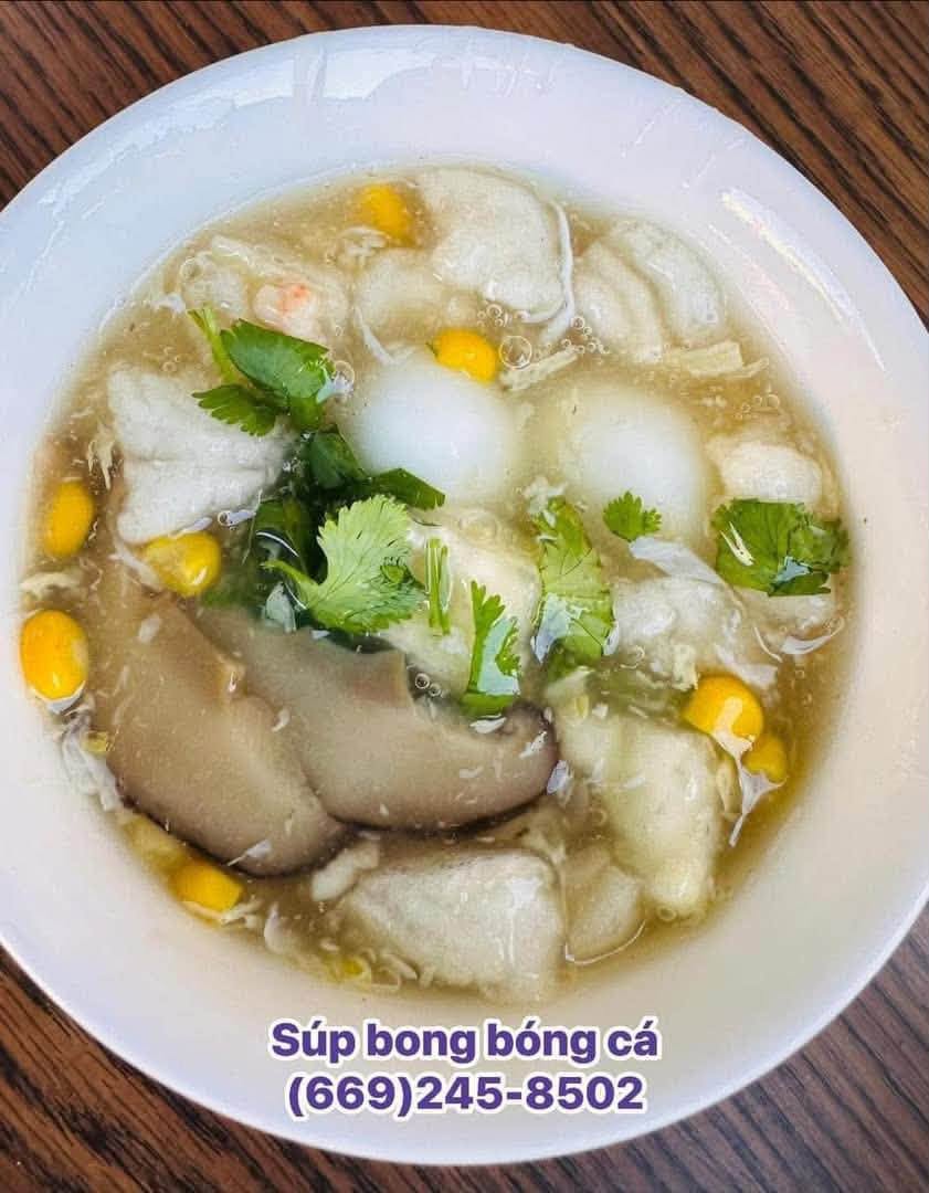 Fish Maw Soup - Súp Bong Bóng Cá