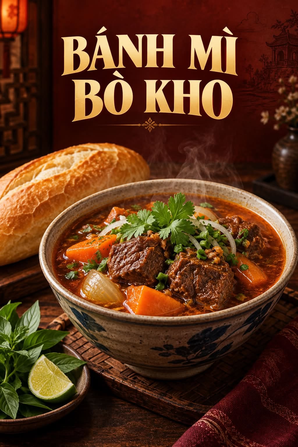Beef Stew with French Bread