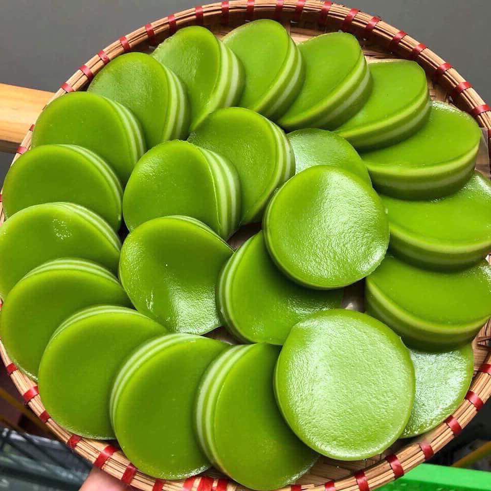 Vietnamese Steamed Layer Cake - Bánh Da Lợn