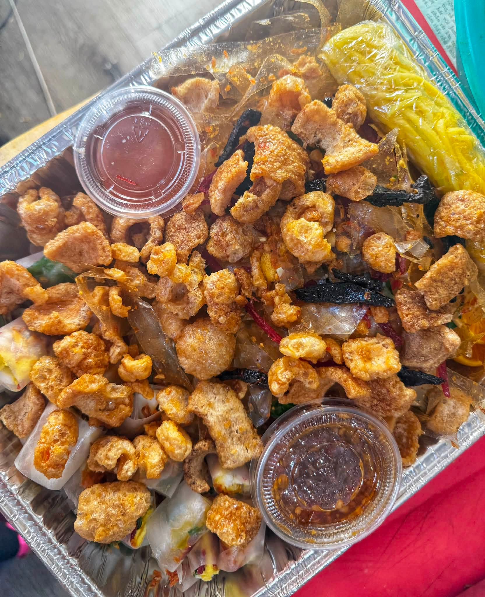 Beef Jerky & Caramelized Liver Salad (Box)