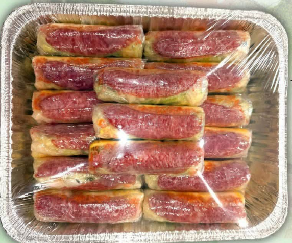 Jicama & Sausage Rolls (Min. 20 rolls)