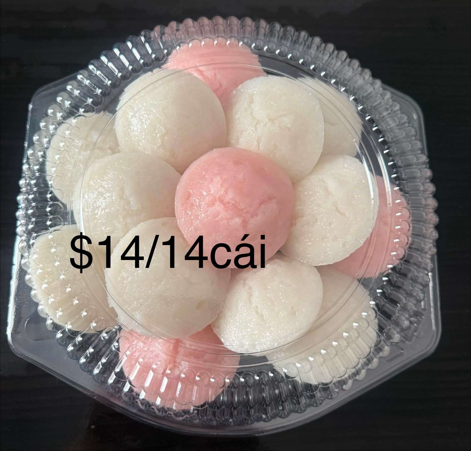 Honeycomb Rice Wine Cake (Large Box - 14 pcs with coconut milk & sesame)