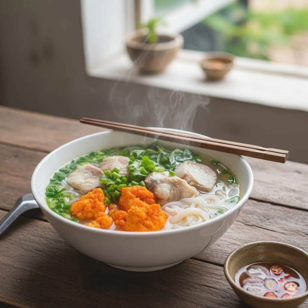 Kien Giang Style Fish Rice Noodle Soup